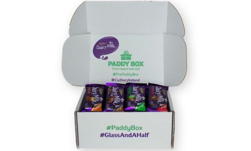 Check out how Cadbury are celebrating paddy's day box